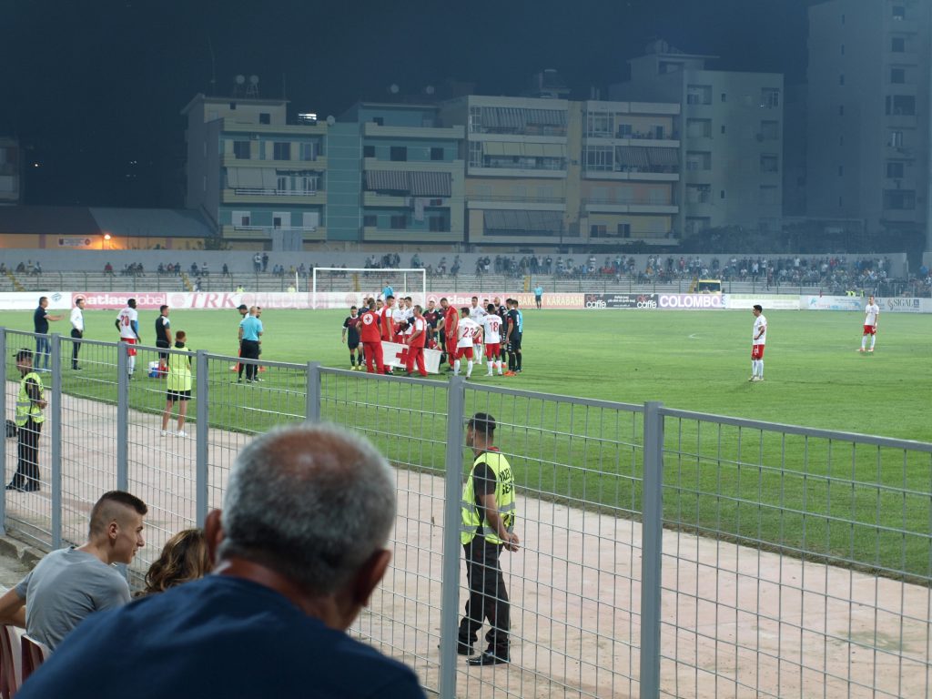 Voetbal is heilig in Albanie